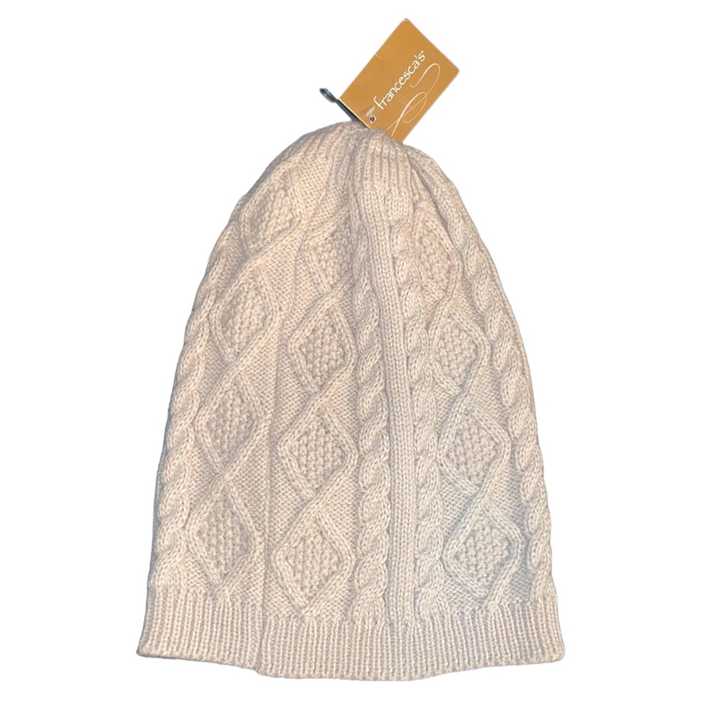 Francesca’s Cable Knit Beanie